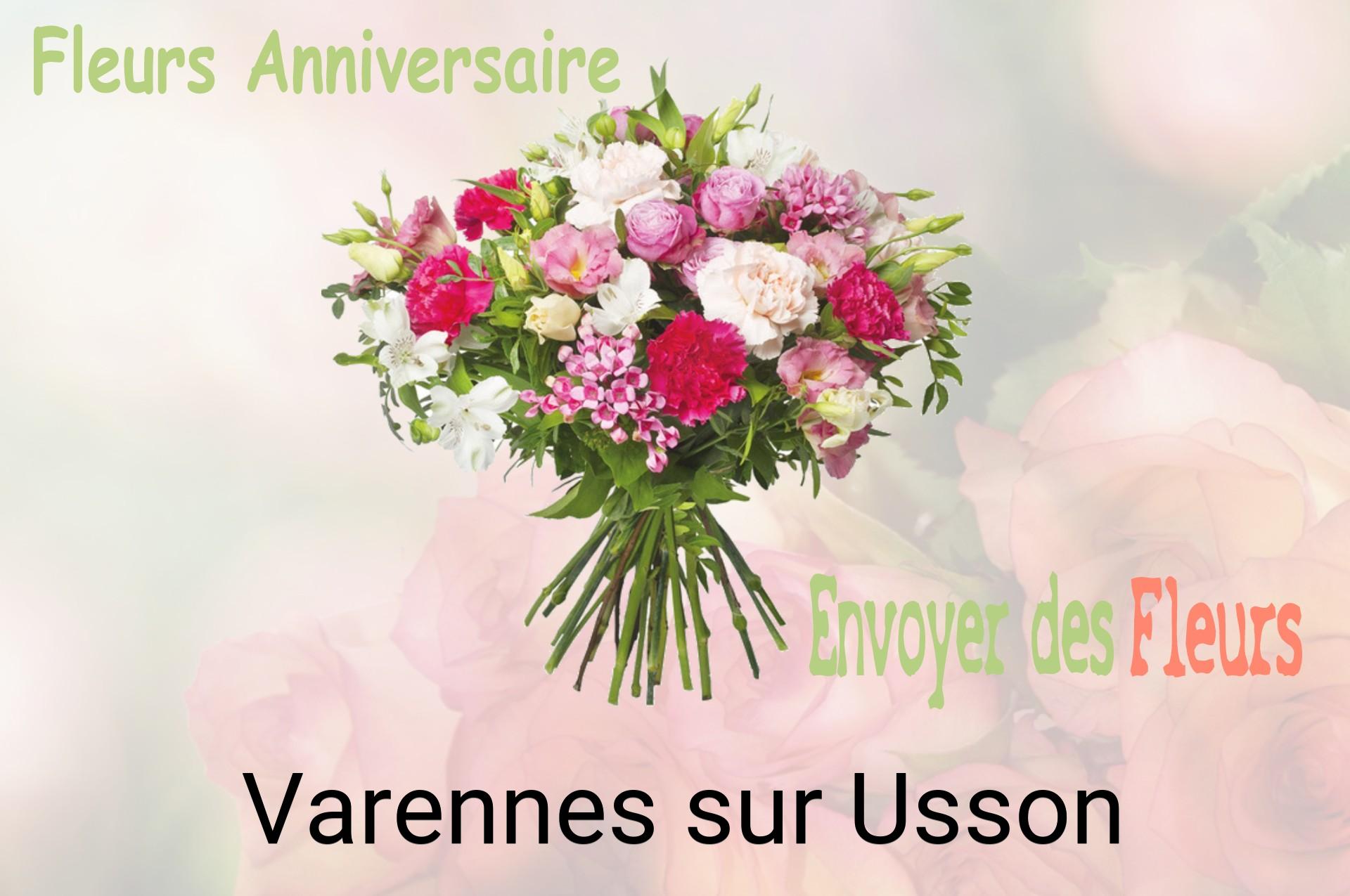 Bouquet de fleurs d’anniversaire livré à Varennes-sur-Usson