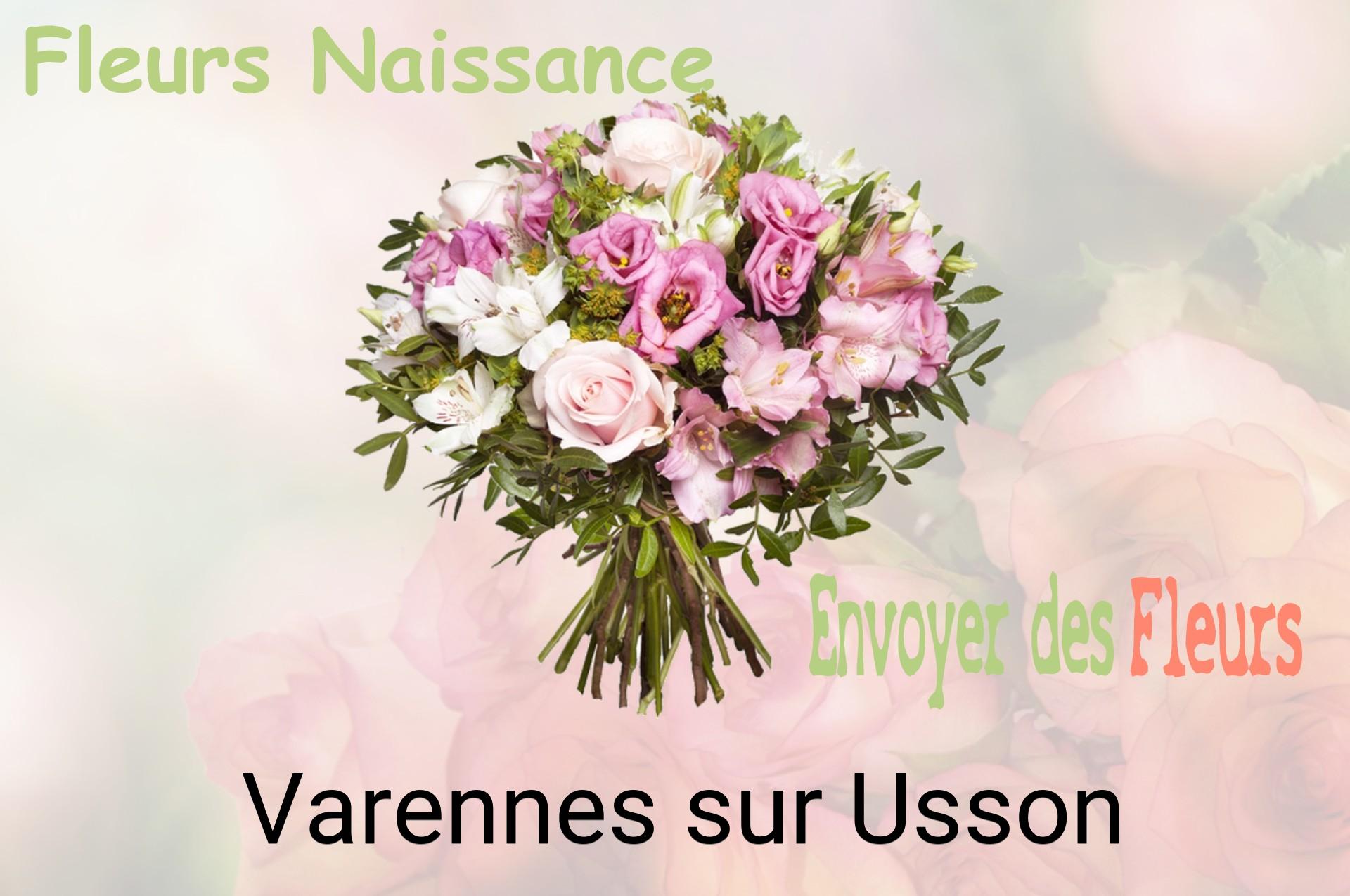 Bouquet de fleurs de naissance livré à Varennes-sur-Usson