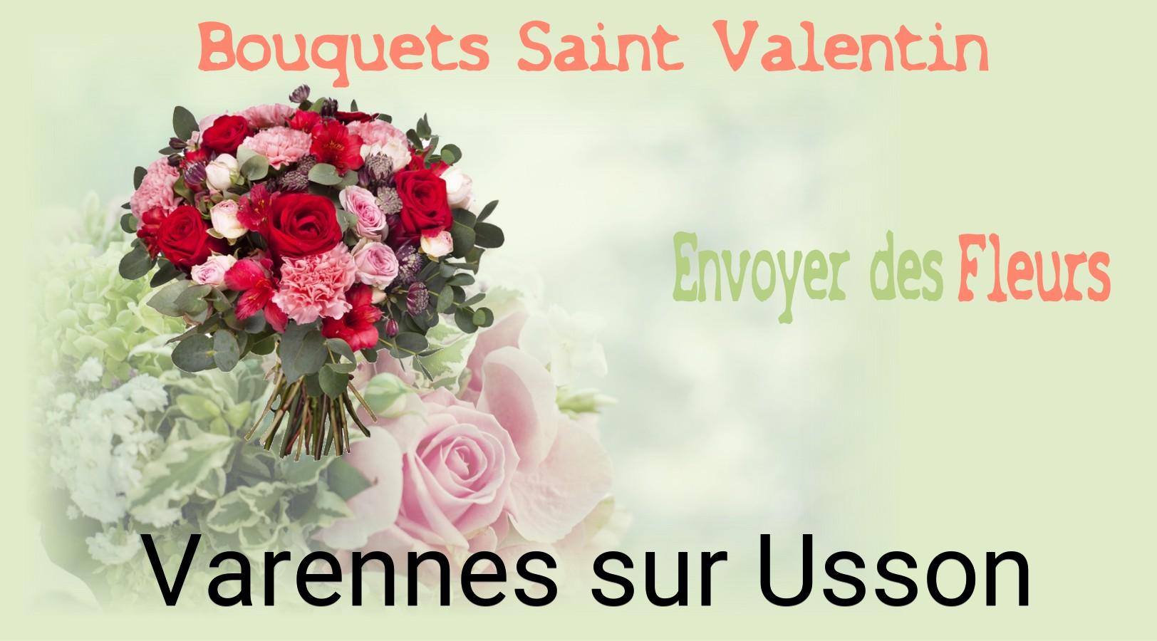 Roses de Saint-Valentin livrées à Varennes-sur-Usson